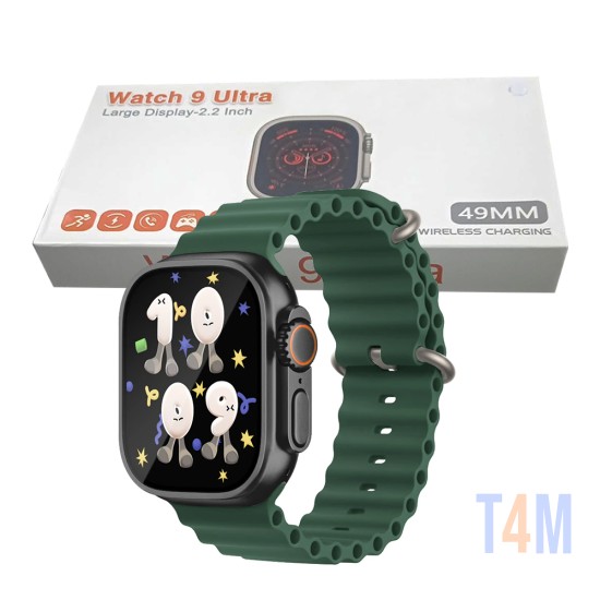 Smartwatch KD600 Ultra Series 9 2.2" (Versión de llamada) Verde